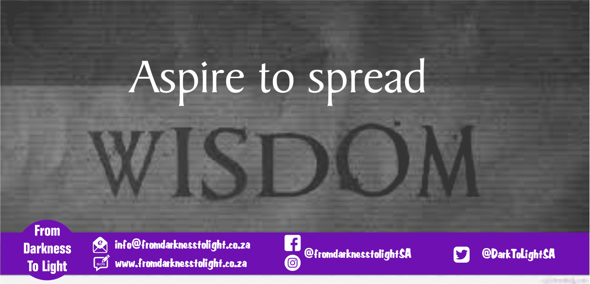 Aspire to spread Wisdom