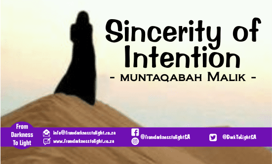 Sincerity of Intention