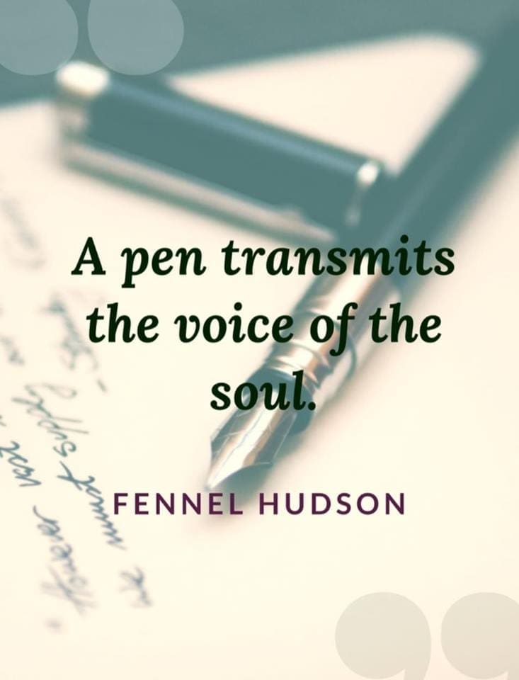 A pen Transmits